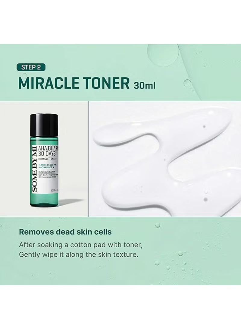 SOME BY MI – AHA BHA PHA 30 Days Miracle AC SOS KIT Rose Cosmetics
