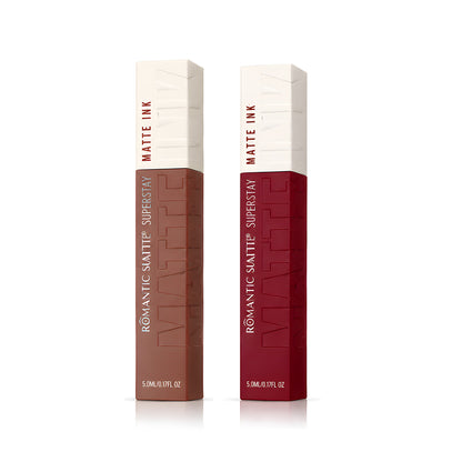 SuperStay Matte ink 2 pieces offer from Romantic Matte