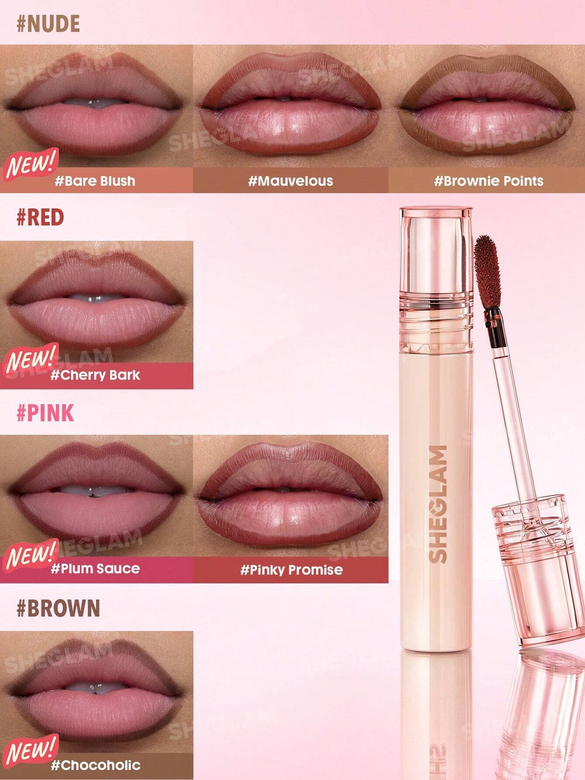 SHEGLAM Fall In Line Peel Off Lip Liner Stain – Buy 1 Get 1 Free