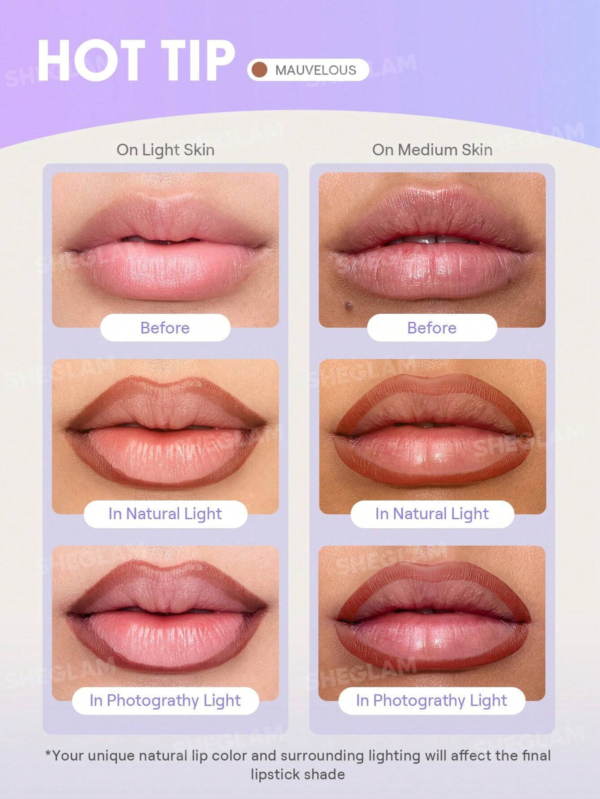 SHEGLAM Fall In Line Peel Off Lip Liner Stain – Buy 1 Get 1 Free
