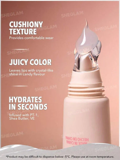 4 Pieces Sheglam Crystal Glaze lip Care
