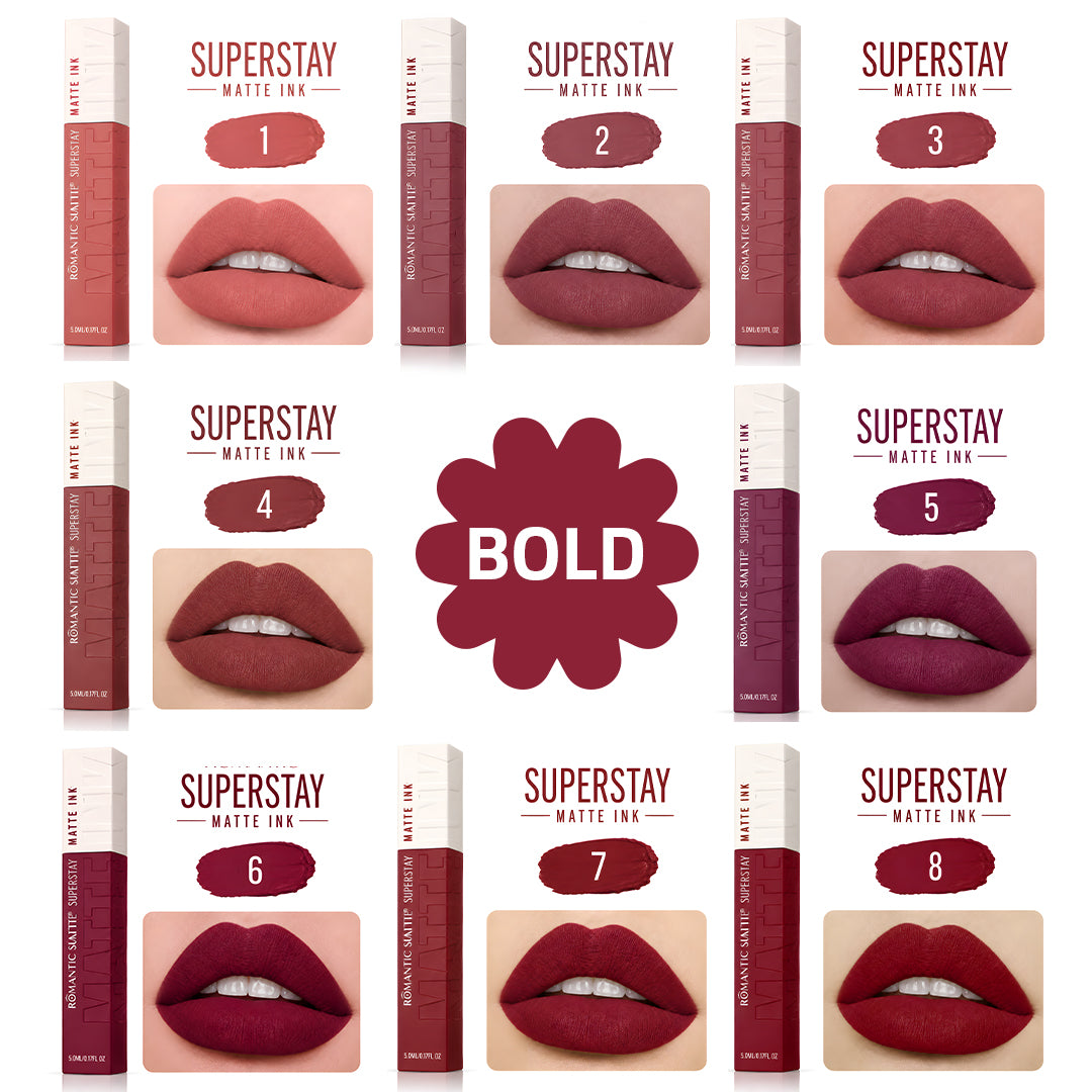 SuperStay Matte ink 2 pieces offer from Romantic Matte