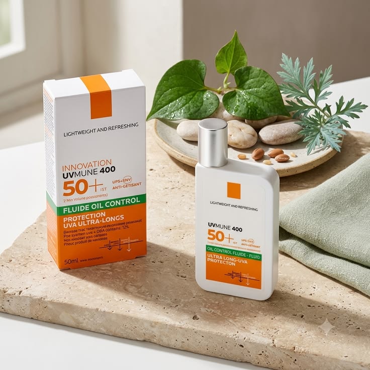 La Roche-Posay Duo (Mela B3 Serum+Anthelios UVMune 400 Oil Control Fluid SPF50+) — Buy 1 Get 1 Free