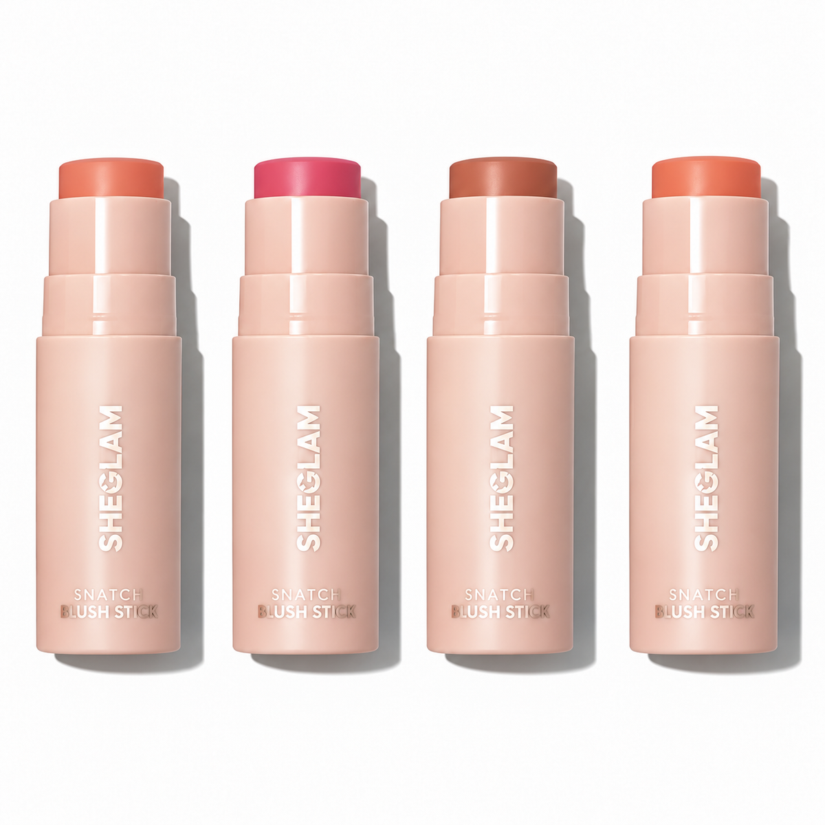 SHEGLAM Snatch Blush Stick – 4 Pieces | 50% OFF