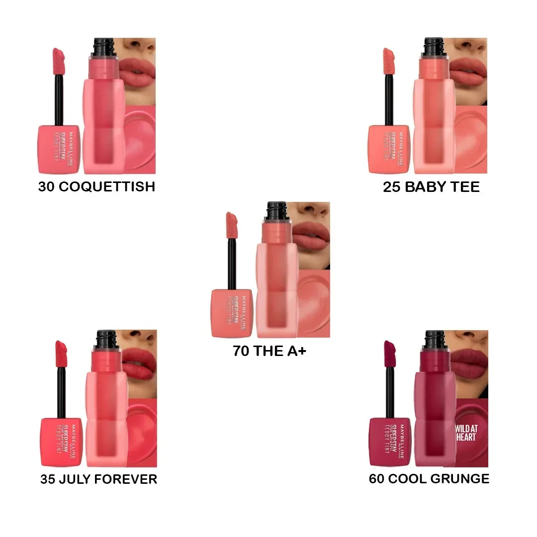 Everyday Makeup Trio – 50% OFF | SHEGLAM Blush + Maybelline Teddy Tint + Cybele 3D Mascara