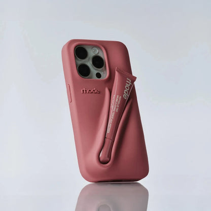 Rhode lip gloss + IPH 12 PRO MAX Case Rose Cosmetics