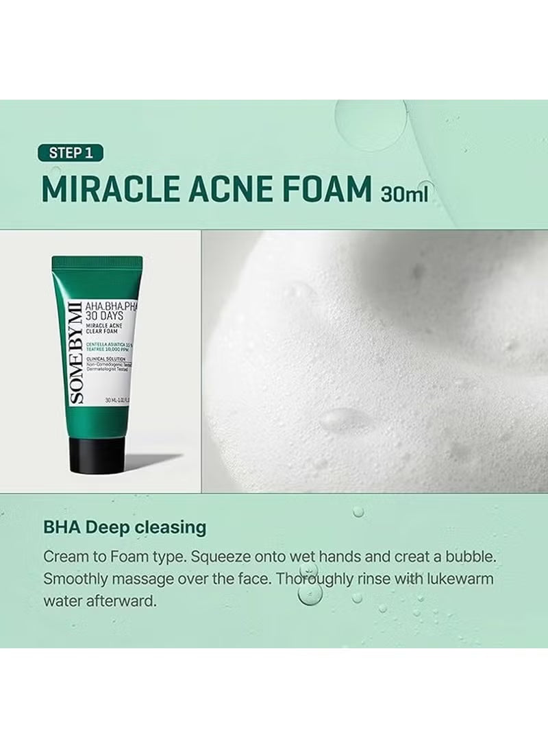 SOME BY MI – AHA BHA PHA 30 Days Miracle AC SOS KIT Rose Cosmetics