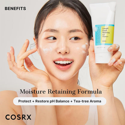Cosrx Low Ph Good Morning Gel Cleanser Rose Cosmetics