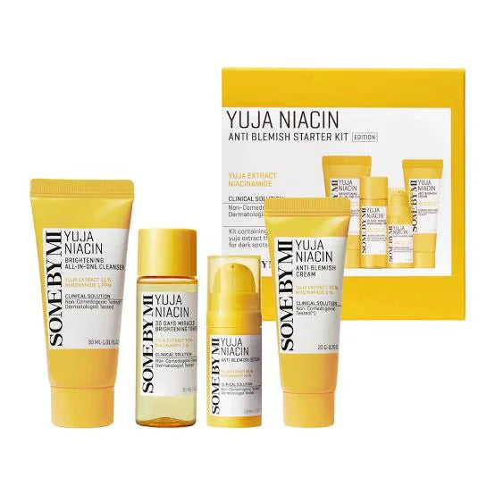 SOME BY MI – Yuja Niacin Anti Blemish Starter Kit Edition Rose Cosmetics