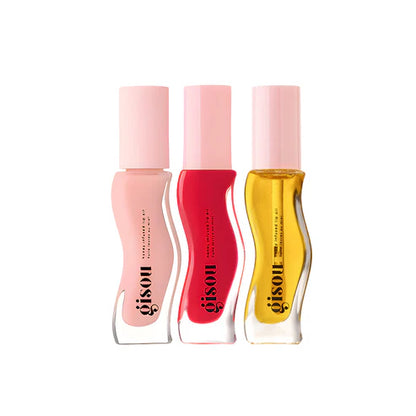 3 Pieces offer _ Gisou Honey Infused Lip Oil