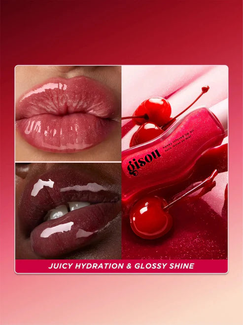 3 Pieces offer _ Gisou Honey Infused Lip Oil
