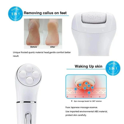 DSP Professional 5-in-1 personal care brush Rose Cosmetics