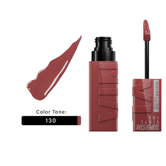 Maybelline New York Super Stay Vinyl Ink _ Shade 130 Jasmine Beauty