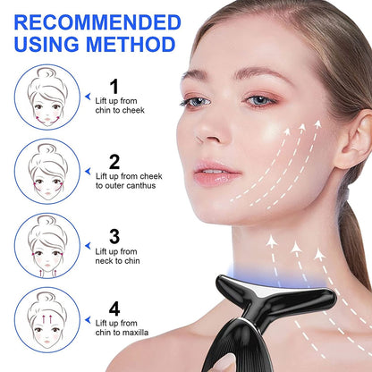 Facial and Neck Lifting Massager Rose Cosmetics