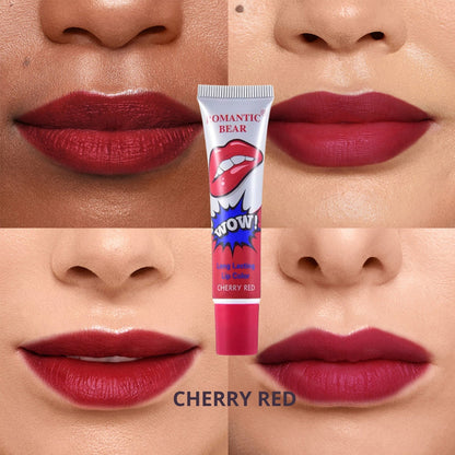 4 Colors Peel Off Liquid Lipstick Tattoo Waterproof Long Lasting Jasmine Beauty